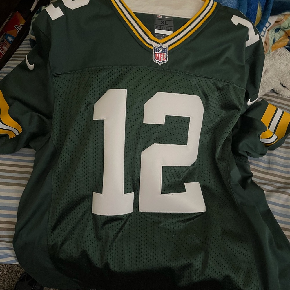 Authentic Green Bay Packers Rodger Jersey Size XL